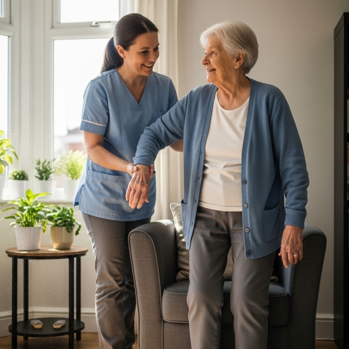 Hospital discharge care at home